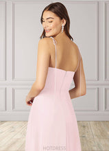 Load image into Gallery viewer, Suzanne A-Line Sweetheart Neckline Chiffon Floor-Length Dress P0019698