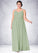 Mandy A-Line Lace Chiffon Floor-Length Dress P0019782