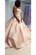 Load image into Gallery viewer, Wedding Dresses Strapless Satin A Line With SJSP9LAL4E5