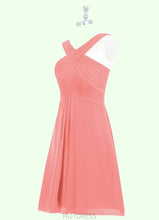 Load image into Gallery viewer, Kyleigh A-Line Pleated Chiffon Knee-Length Dress P0019679