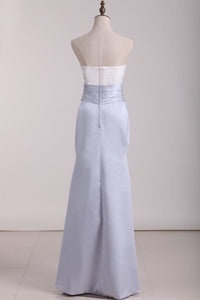 Strapless Mermaid Satin With Beads And Jacket Mother Of The Bride Dresses