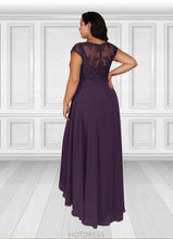 Load image into Gallery viewer, Hilda A-Line Lace Asymmetrical Dress P0019849