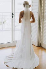 Load image into Gallery viewer, Spaghetti Straps Lace Country Wedding Dress Mermaid Backless Wedding Gowns SJS15415