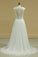 A Line V Neck Prom Dresses Chiffon With Applique