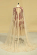 Load image into Gallery viewer, Bateau Long Sleeves Mother Of The Bride Dresses Ankle Length Tulle With Applique