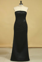 Load image into Gallery viewer, Mother Of The Bride Dresses Strapless Satin With Applique And Jacket Mermaid
