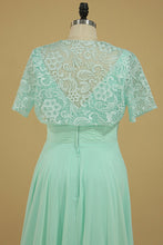 Load image into Gallery viewer, New Arrival Mother Of The Bride Dresses A Line Straps Chiffon &amp; Lace With Jacket